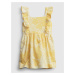 GAP žluté dívčí šaty