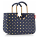 Nákupní taška Reisenthel Loopshopper L Frame Metallic dots blue