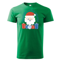Dětské tričko s potiskem Santu a nápisem Santův pomocník - vánoční dětské tričko