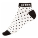 LITEX Designové ponožky nízké 99667 barva bílá