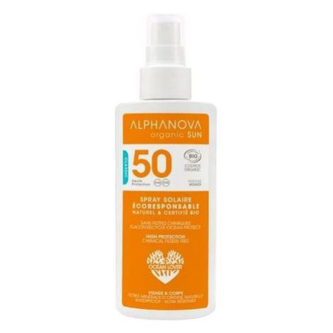 Alphanova SUN BIO Opalovací krém ve spreji SPF50 125 g