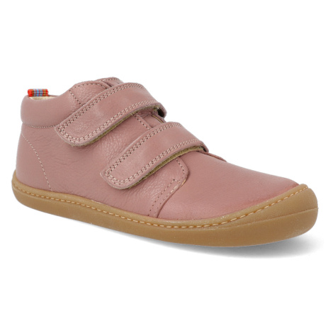 Barefoot dětské kotníkové boty Koel - Bob Old Pink růžové Koel4kids