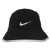 NIKE Sportovní klobouk černá / stříbrná