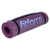 Fitforce NBR MAT Podložka na cvičení, vínová, velikost