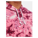 Růžová dámská mikina Under Armour Rival Terry Print Hoodie