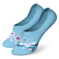 Veselé extra nízké ponožky Dedoles Sakura a volavka (D-U-SC-NSS-C-C-1370) M