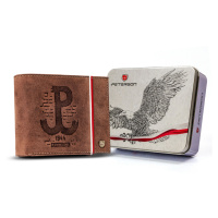 Pánská kožená peněženka s vlasteneckým vzorem