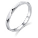 MOISS Minimalistický stříbrný prsten R00019