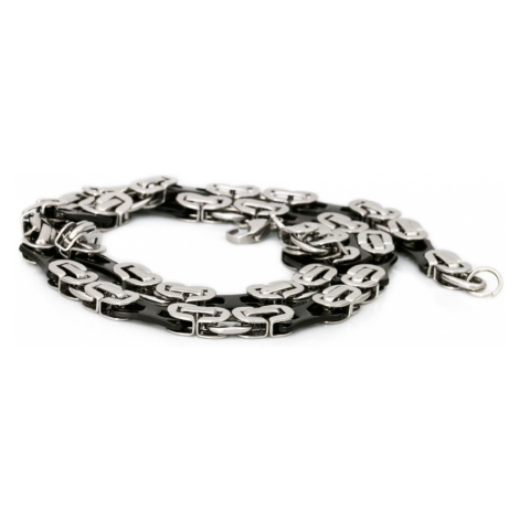 Sam's Artisans Pánský náhrdelník Black Steel chirurgická ocel INHM001