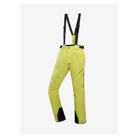 Světle zelené pánské lyžařské kalhoty s membránou PTX ALPINE PRO Osag