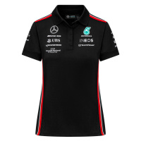 Mercedes AMG Petronas dámské polo tričko official black F1 Team 2023