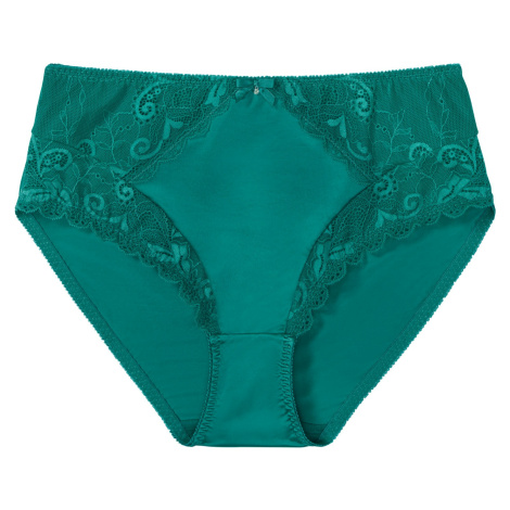 Bonprix BPC SELECTION kalhotky s krajkou 2ks Barva: Zelená, Mezinárodní