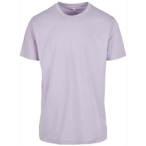 Build Your Brand Pánské tričko s kulatým výstřihem BY004 Lilac
