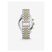 Stříbrno zlaté unisex hodinky Michael Kors Lexington