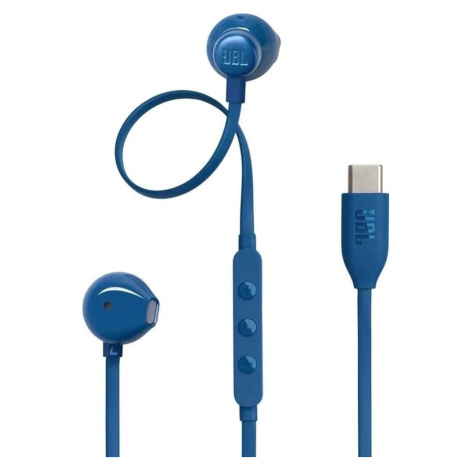 JBL TUNE 305 USB-C Blue Sluchátka do uší