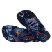 Havaianas chlapecké žabky Marvel Superman 4130302 5603 Navy Blue/Ruby Red