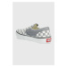 Dětské tenisky Vans UY Classic Slip On CTHR CHBD TRDWN šedá barva