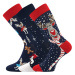 Dámské, pánské ponožky Lonka - Debox M, vánoce Barva: Mix barev