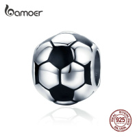 Stříbrný přívěsek fotbalový míč SCC666 LOAMOER
