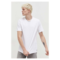 Bavlněné tričko HUGO bílá barva, 50480434