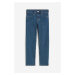H & M - Comfort Stretch Slim Fit Jeans - modrá