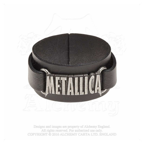 Metallica kožený náramek, Logo RockOff