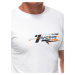 Edoti Men's printed t-shirt