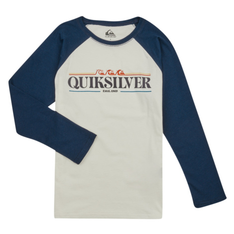 Quiksilver RAGLAN LS Bílá