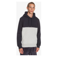 MIKINA QUIKSILVER EMBOSS BLOCK HOODIE - černá