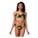 Dámské plavky Nebbia Ocean Selected Earth Powered bikini - top 556 jungle green