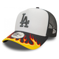 New-Era Mlb flame trucker losdod Šedá