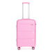 Kono Cestovní kufr na kolečkách Classic Collection - růžový 50L