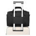 Konofactory Černá příruční taška do letadla "Pack" - S (25l)