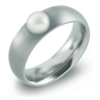 Boccia Titanium Titanový prsten s perlou 0102-15 52 mm