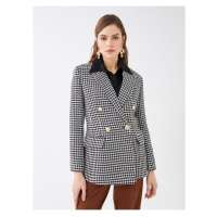 LC Waikiki Crowbar Pattern Women's Long-Sleeved Jacket