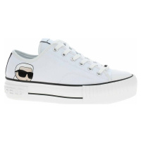 Karl Lagerfeld Dámská obuv KL60410N 911 White Canvas Bílá