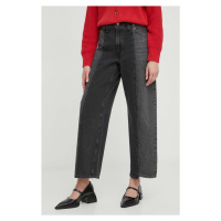 Džíny Levi's BAGGY CROP dámské, medium waist