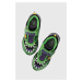 Dětské sneakers boty Geox zelená barva