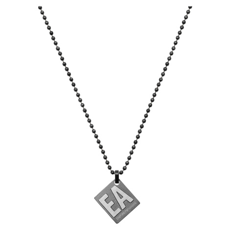 Emporio Armani Pánský ocelový náhrdelník s přívěskem EGS2754060