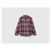 Benetton, Plaid Shirt In 100% Cotton