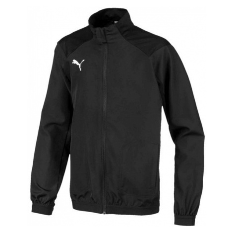 Puma LIGA SIDELINE JACKET Chlapecká sportovní bunda, černá, velikost