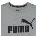 Puma ESSENTIAL LOGO TEE Šedá