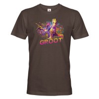 Pánské tričko s potiskem Groot - ideální dárek pro fanoušky Marvel