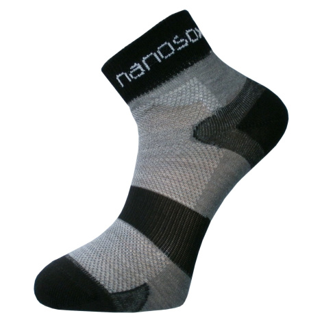 nanosox SPORT CYKLON ponožky .černá+barva AGTIVE