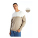 LC Waikiki Crew Neck Long Sleeve Color Block Men's Knitwear Sweater