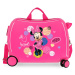 JOUMMABAGS Dětský kufřík na kolečkách - odražedlo - Love Minnie - 34L