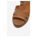 Sandály Lasocki BERGAMO EST-2026-03 Přírodní kůže (useň) - Lícová