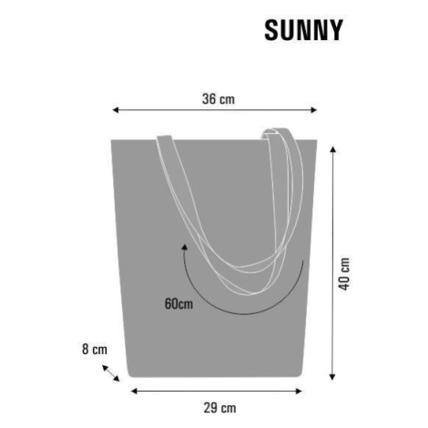 Plátěná taška Sunny model 20293264 Multicolour - Bertoni