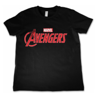 Marvel Comics tričko, The Avengers Distressed Logo, dětské