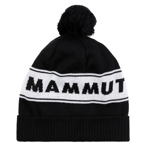 Čepice Mammut Peaks Beanie Barva: černá/bílá